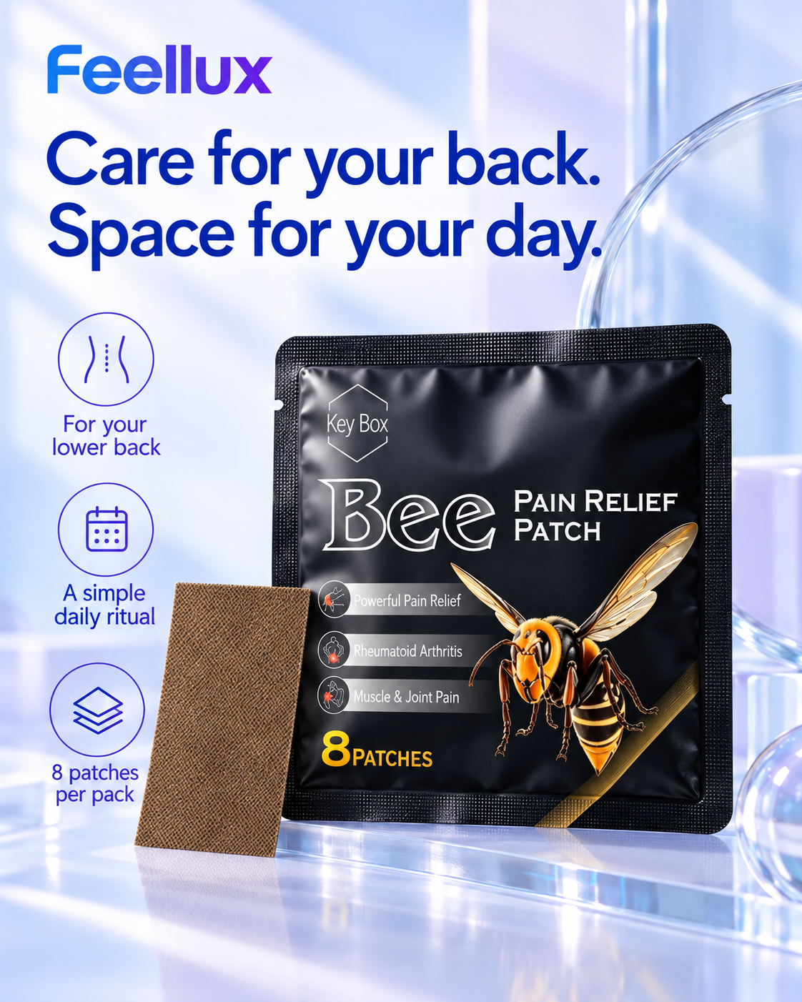 Feellux™ Everyday Comfort Back Patches